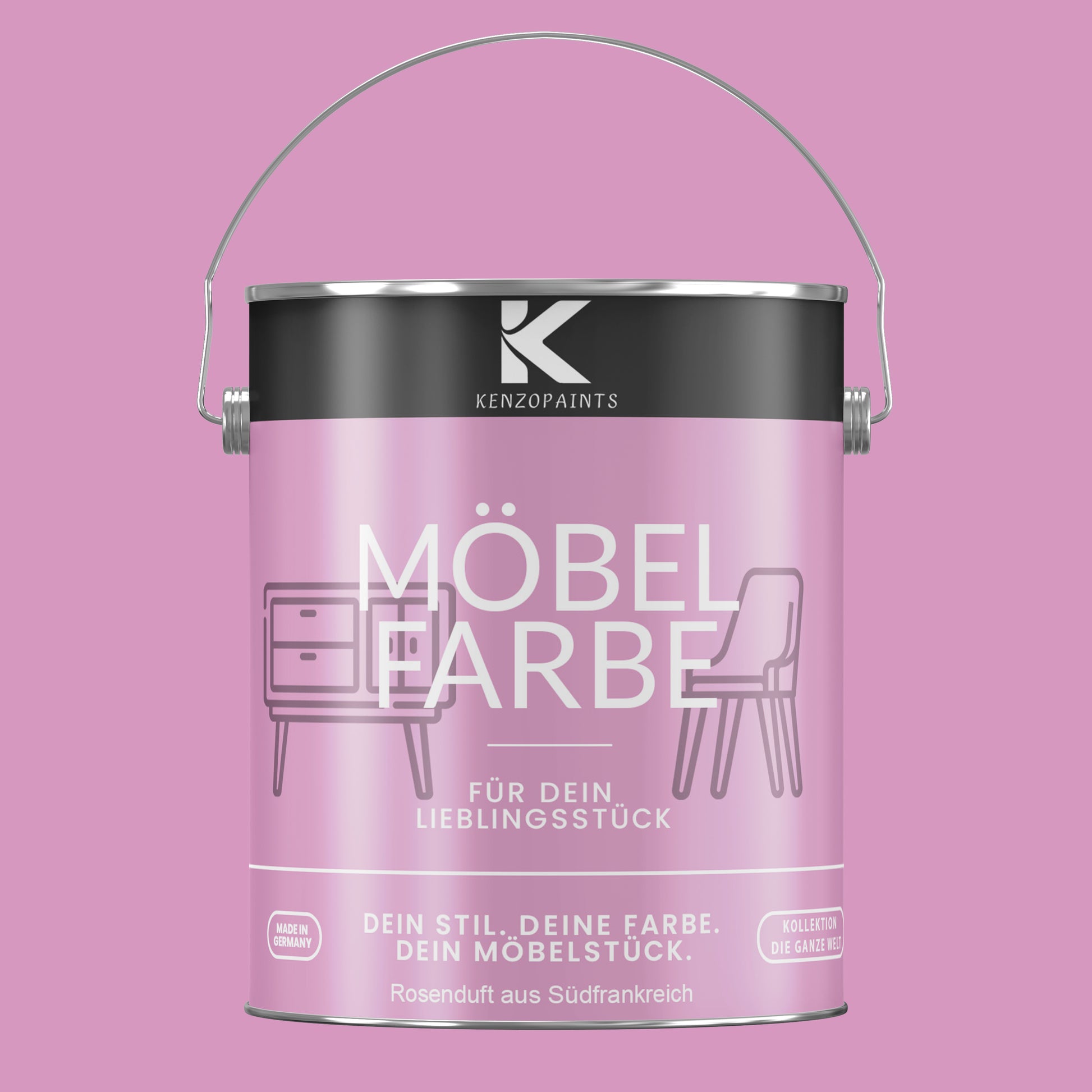 Kenzopaints Möbelfarbe - Rosenduft aus Südfrankreich