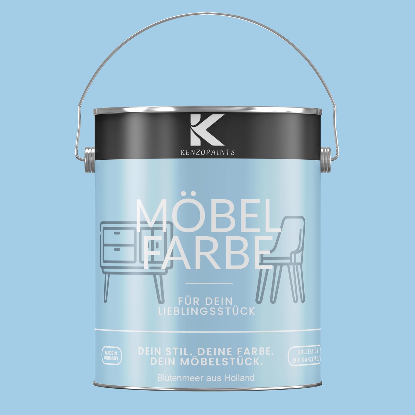 Kenzopaints Möbelfarbe - Blütenmeer aus Holland