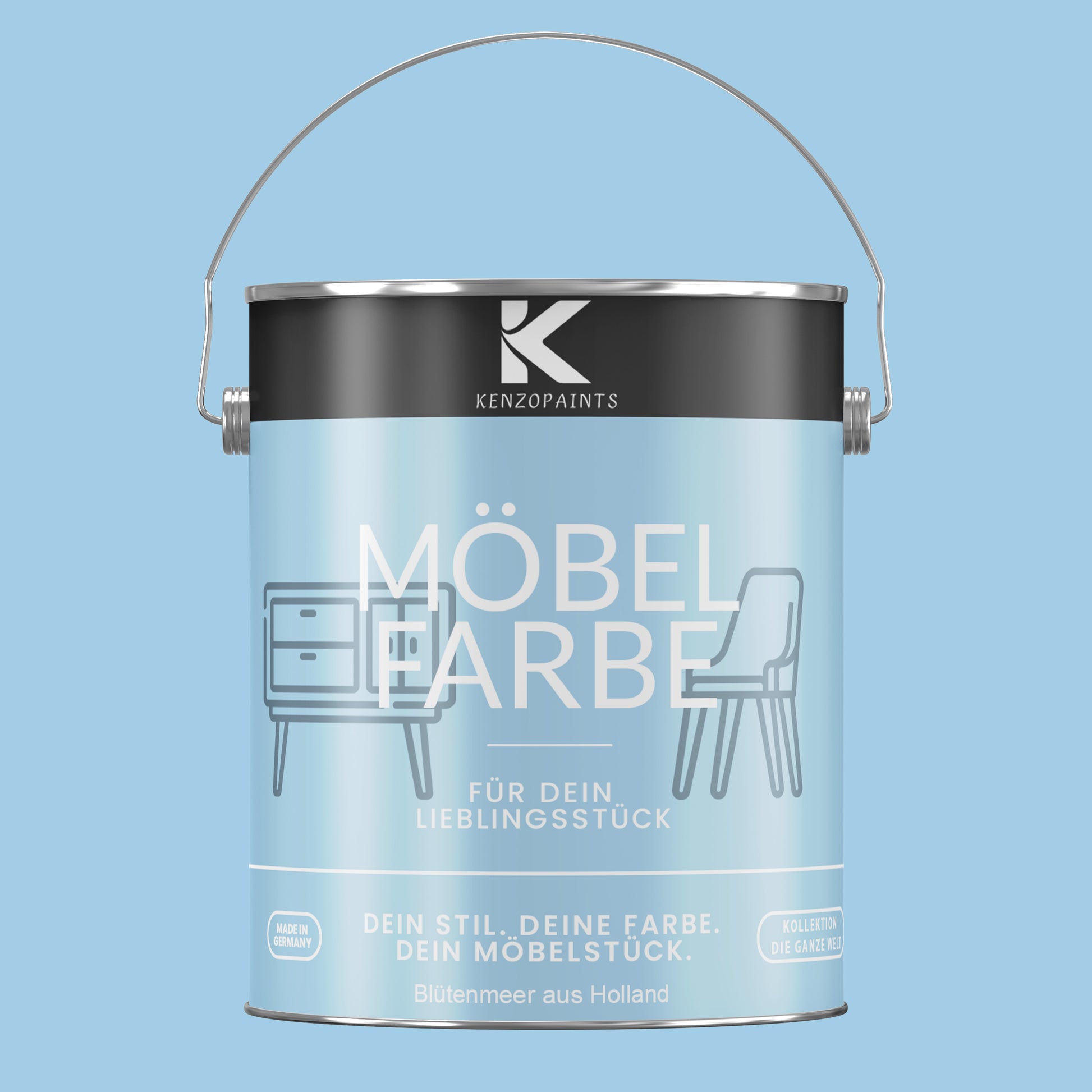 Kenzopaints Möbelfarbe - Blütenmeer aus Holland