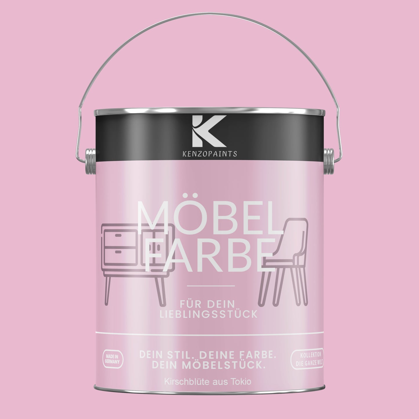 Kenzopaints Möbelfarbe - Kirschblüte aus Tokio