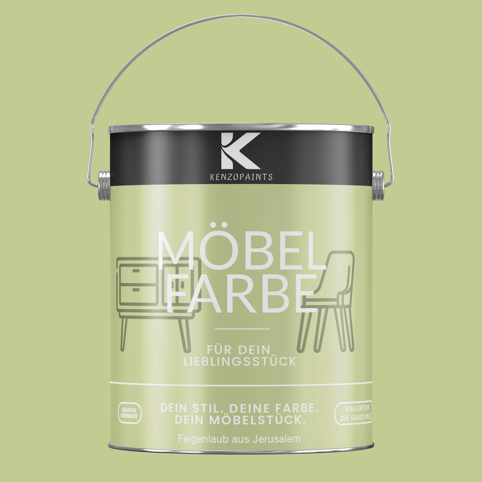 Kenzopaints Möbelfarbe - Feigenlaub aus Jerusalem