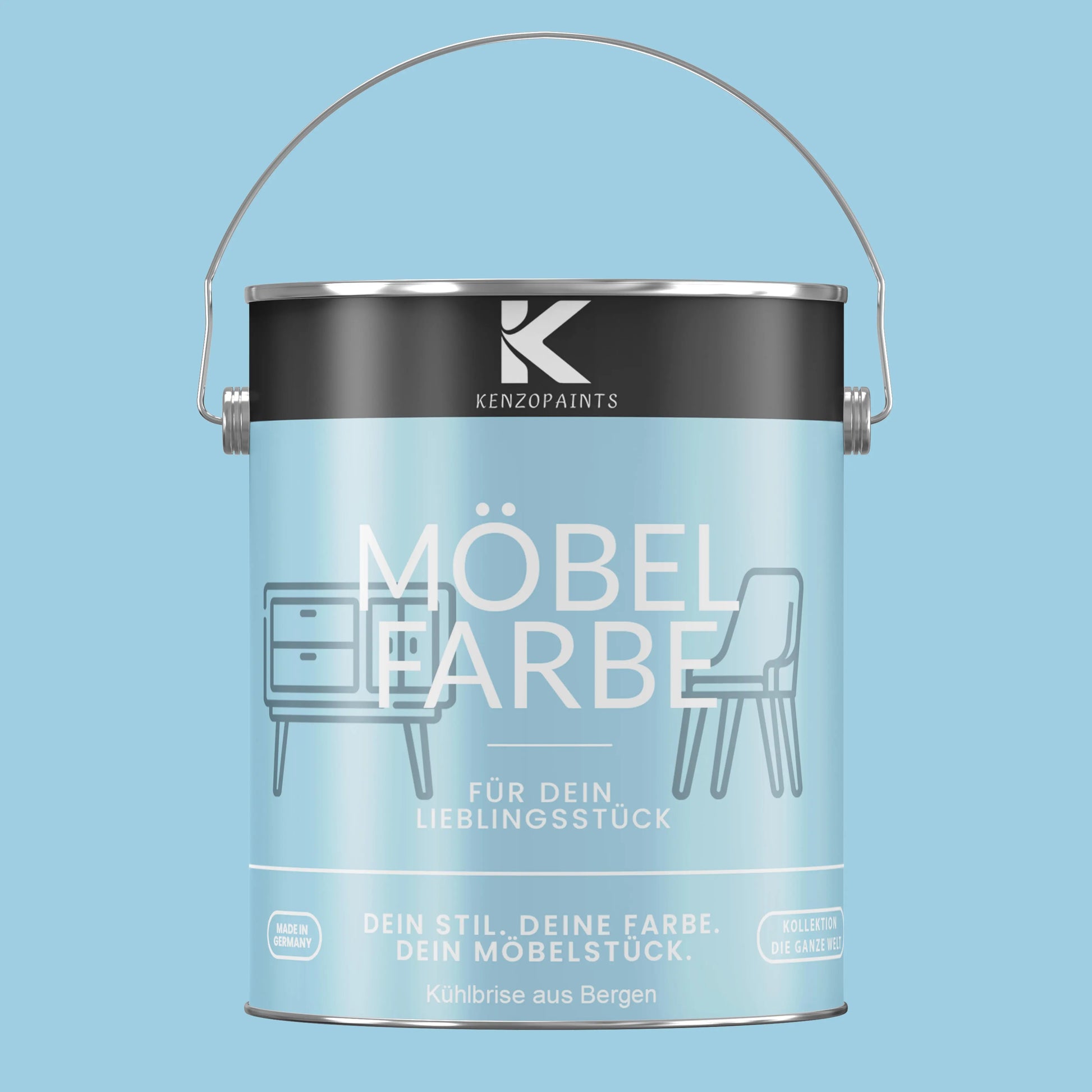 Kenzopaints Möbelfarbe - Kühlbrise aus Bergen