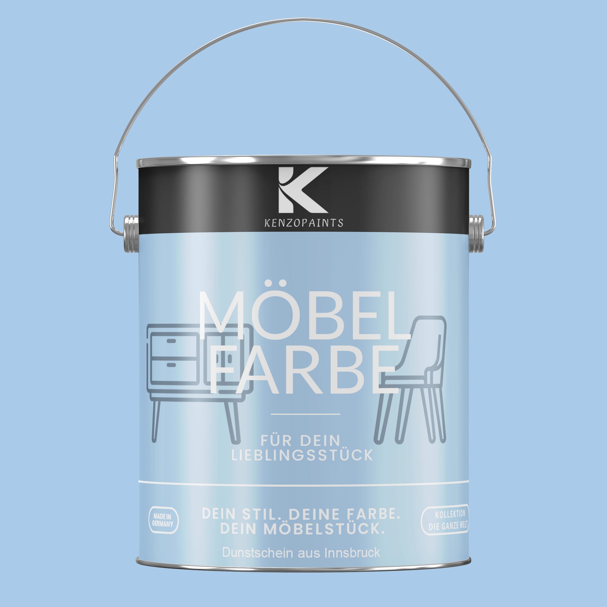 Kenzopaints Möbelfarbe - Dunstschein aus Innsbruck