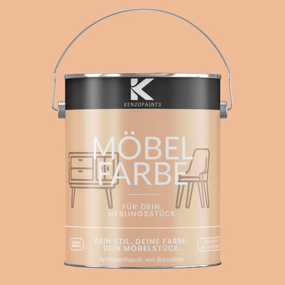 Kenzopaints Möbelfarbe - Aprikosenhauch von Barcelona