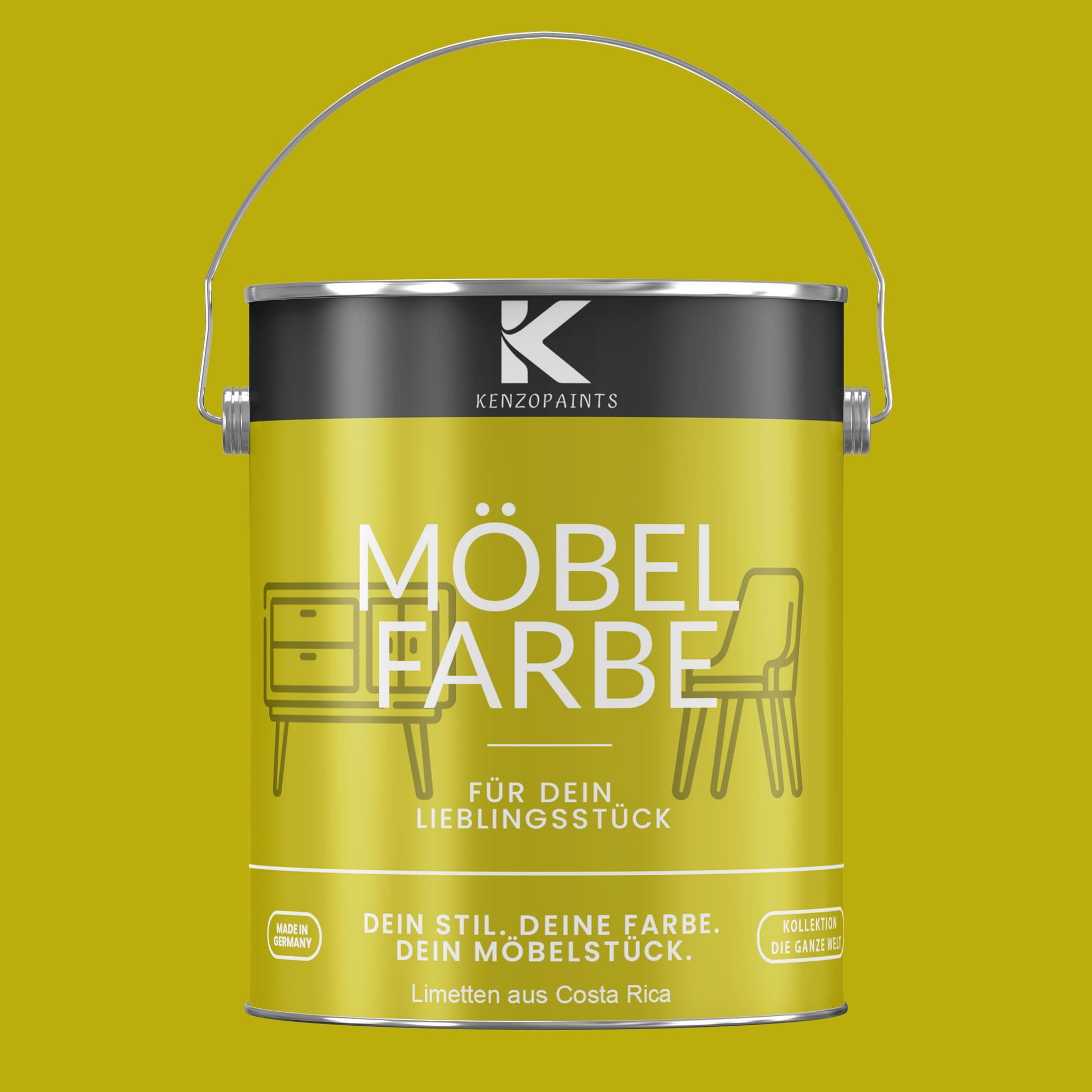 Kenzopaints Möbelfarbe - Limetten aus Costa Rica