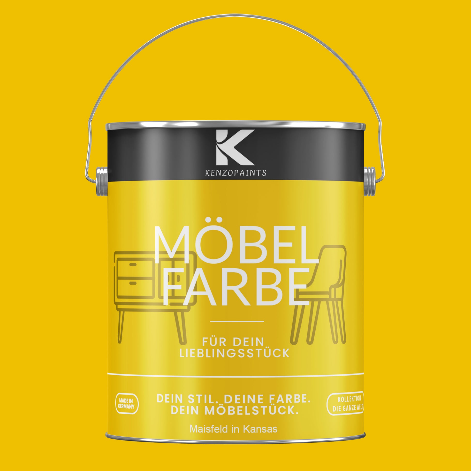 Kenzopaints Möbelfarbe - Maisfeld in Kansas