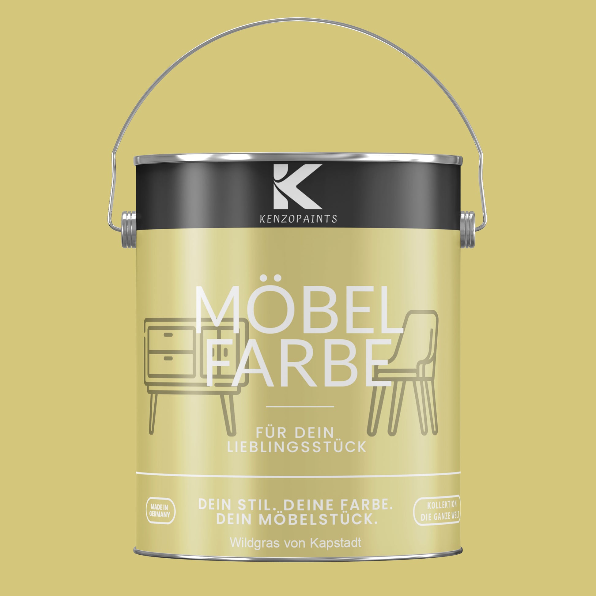 Kenzopaints Möbelfarbe - Wildgras von Kapstadt