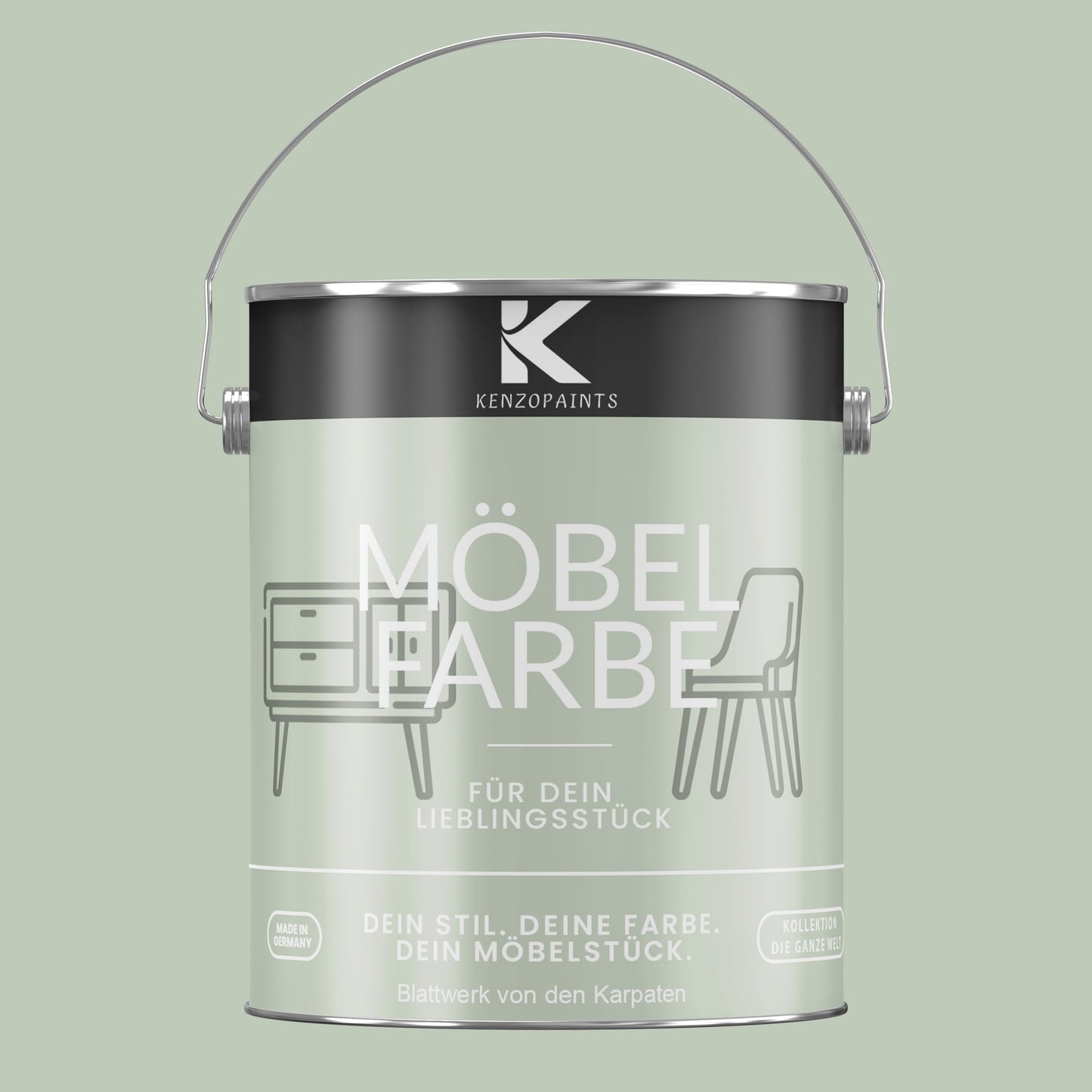 Kenzopaints Möbelfarbe - Blattwerk von den Karpaten
