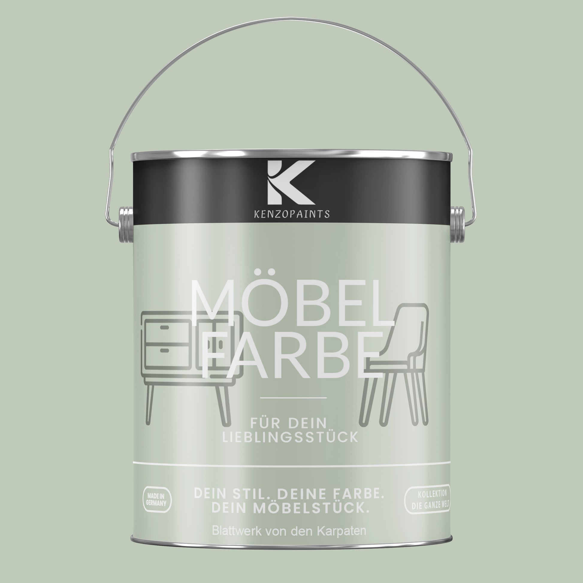 Kenzopaints Möbelfarbe - Blattwerk von den Karpaten