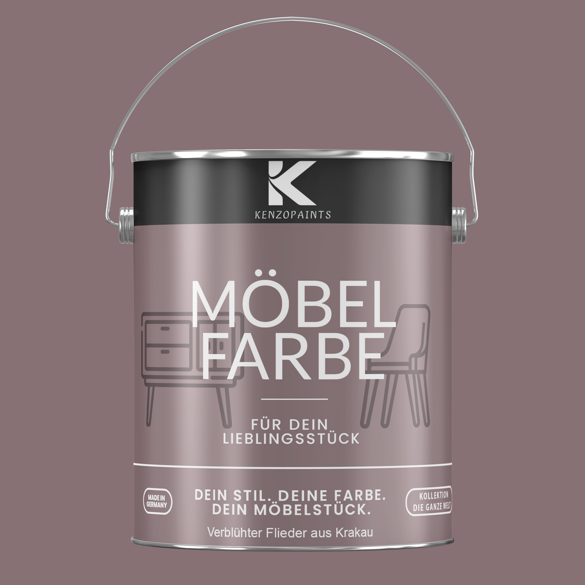 Kenzopaints Möbelfarbe - Verblühter Flieder aus Krakau