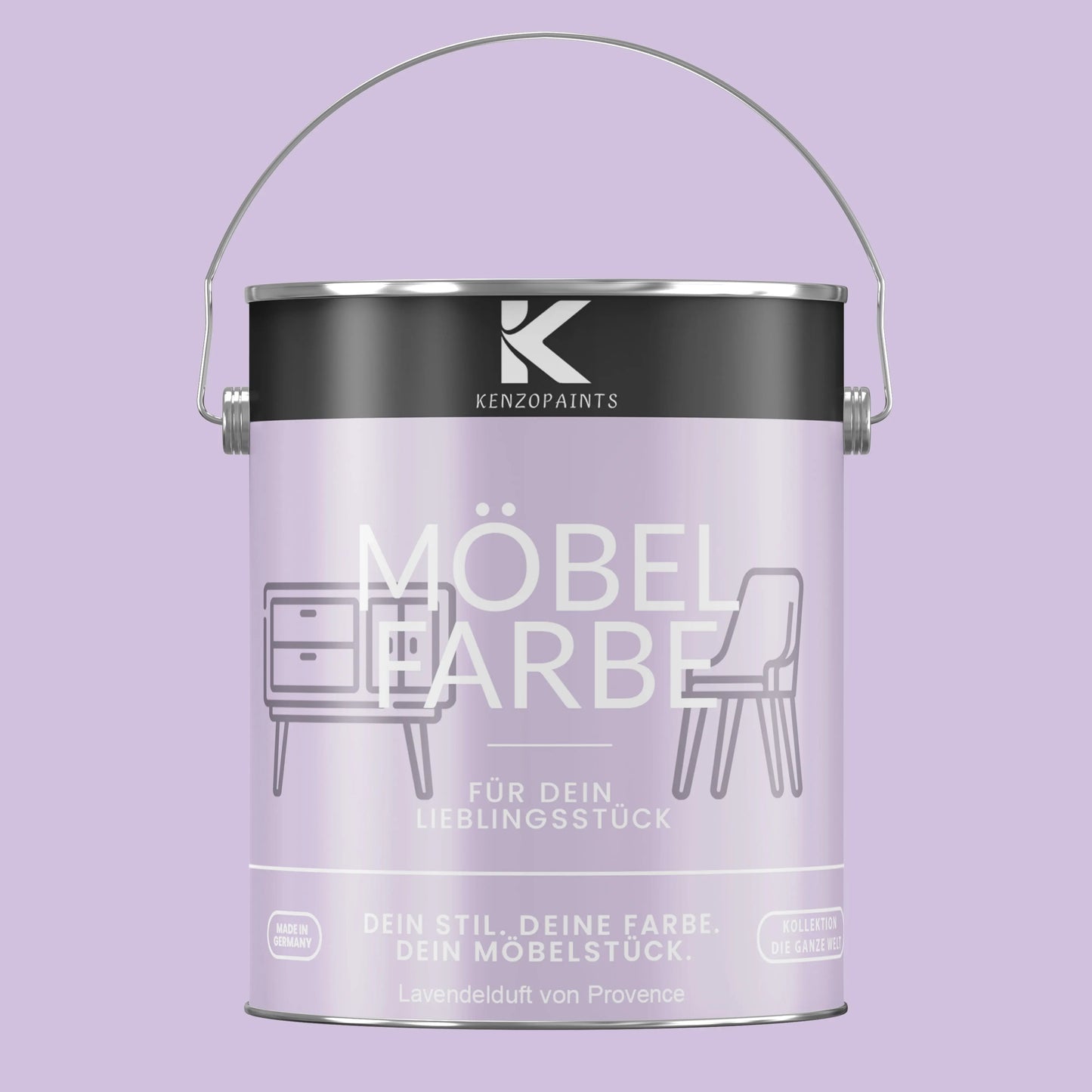 Kenzopaints Möbelfarbe - Lavendelduft von Provence