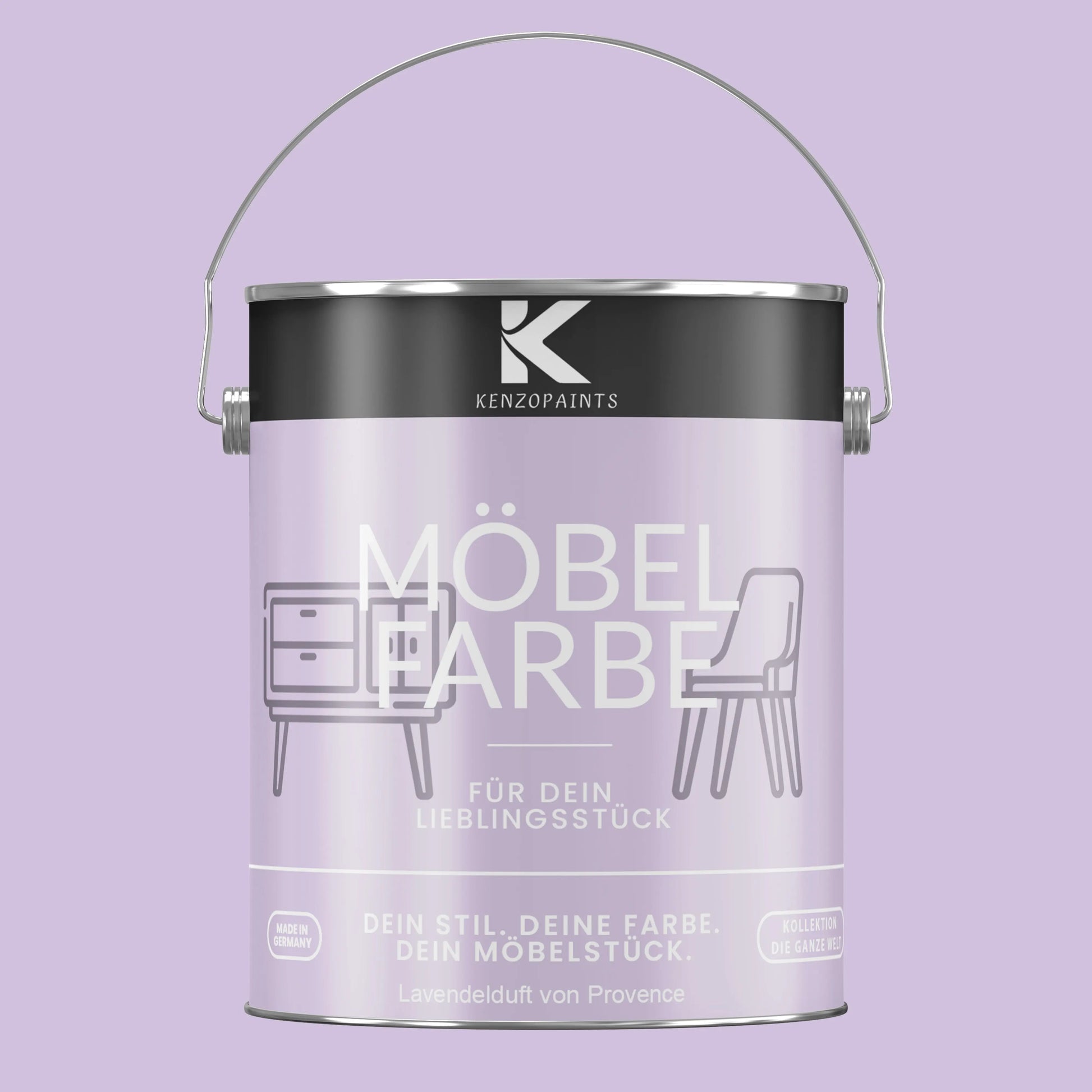 Kenzopaints Möbelfarbe - Lavendelduft von Provence