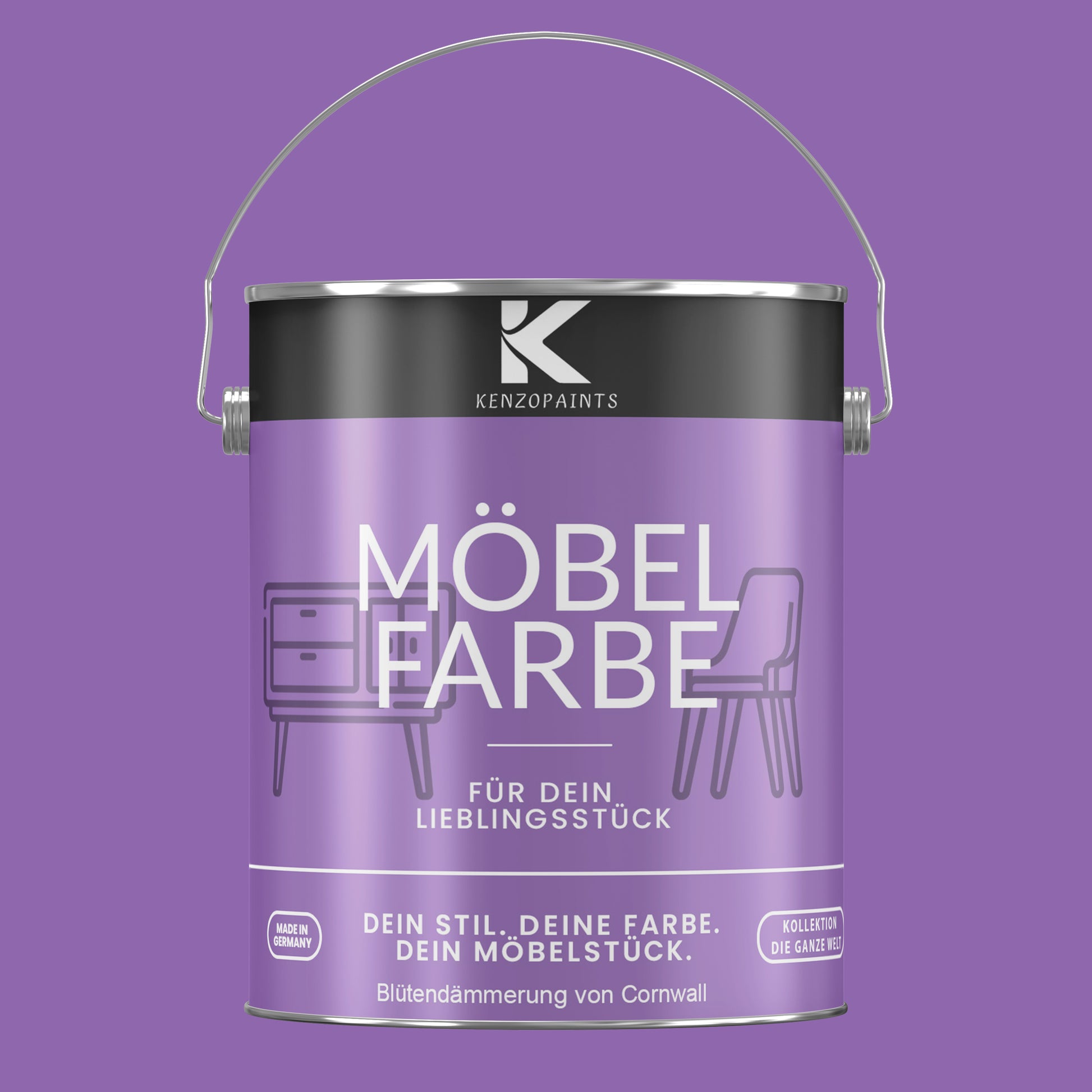 Kenzopaints Möbelfarbe - Blütendämmerung von Cornwall