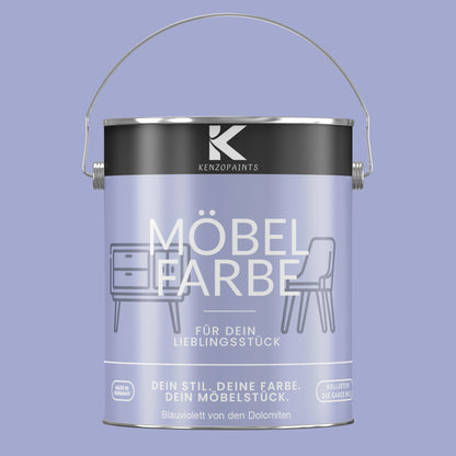 Kenzopaints Möbelfarbe - Blauviolett von den Dolomiten