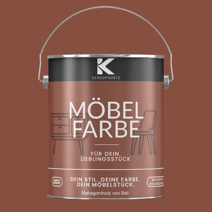 Kenzopaints Möbelfarbe - Mahagoniholz von Bali