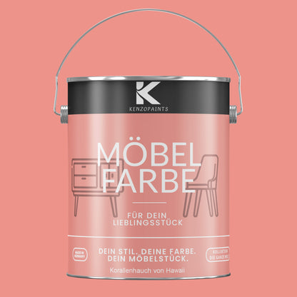 Kenzopaints Möbelfarbe - Korallenhauch von Hawaii