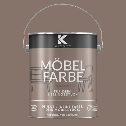 Kenzopaints Möbelfarbe - Nebelgrau von Edinburgh