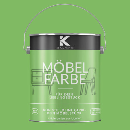 Kenzopaints Möbelfarbe - Kräutergarten aus Ligurien