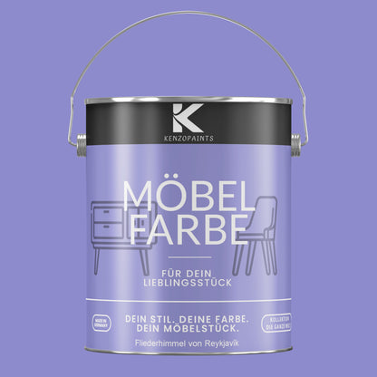 Kenzopaints Möbelfarbe - Fliederhimmel von Reykjavík