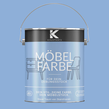 Kenzopaints Möbelfarbe - Blauer Traum von Skandinavien