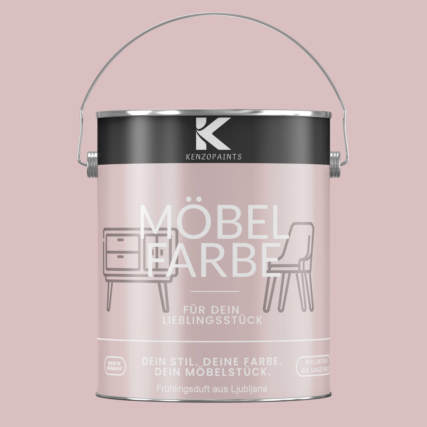 Kenzopaints Möbelfarbe - Frühlingsduft aus Ljublijana
