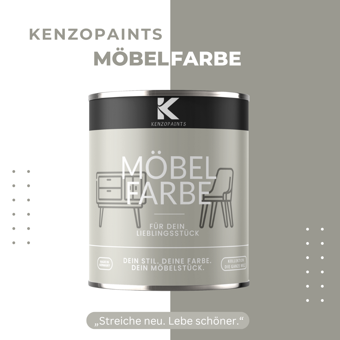 Kenzopaints Möbelfarbe - Karamellseide aus Laos