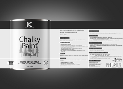Kenzopaints Chalky Paint - Dove Wing