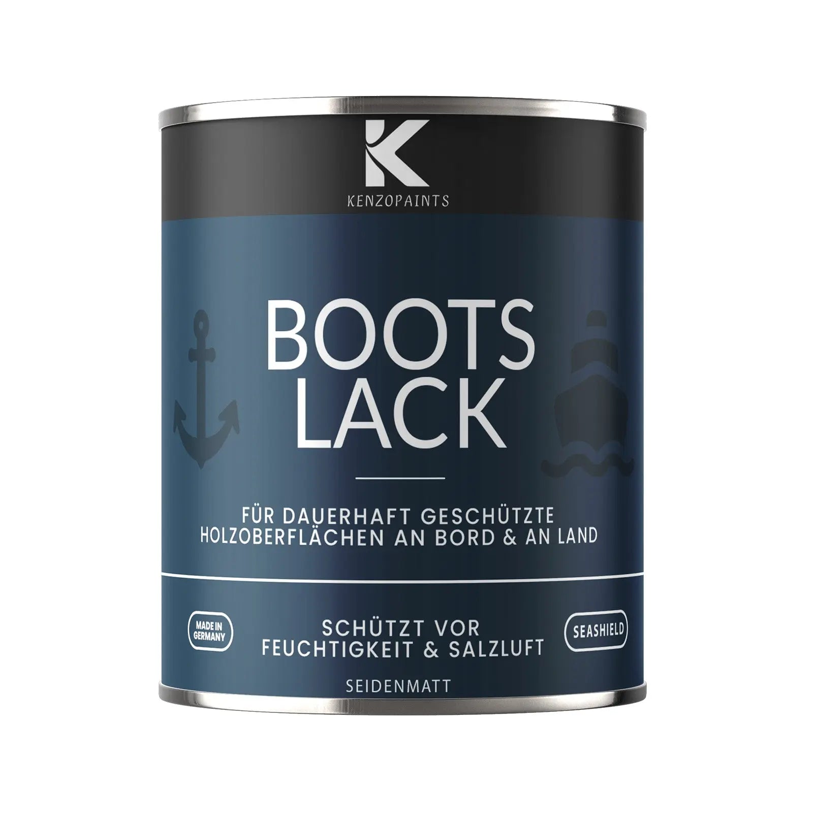 Kenzopaints Bootslack Holzsiegel Klarlack - Glänzend