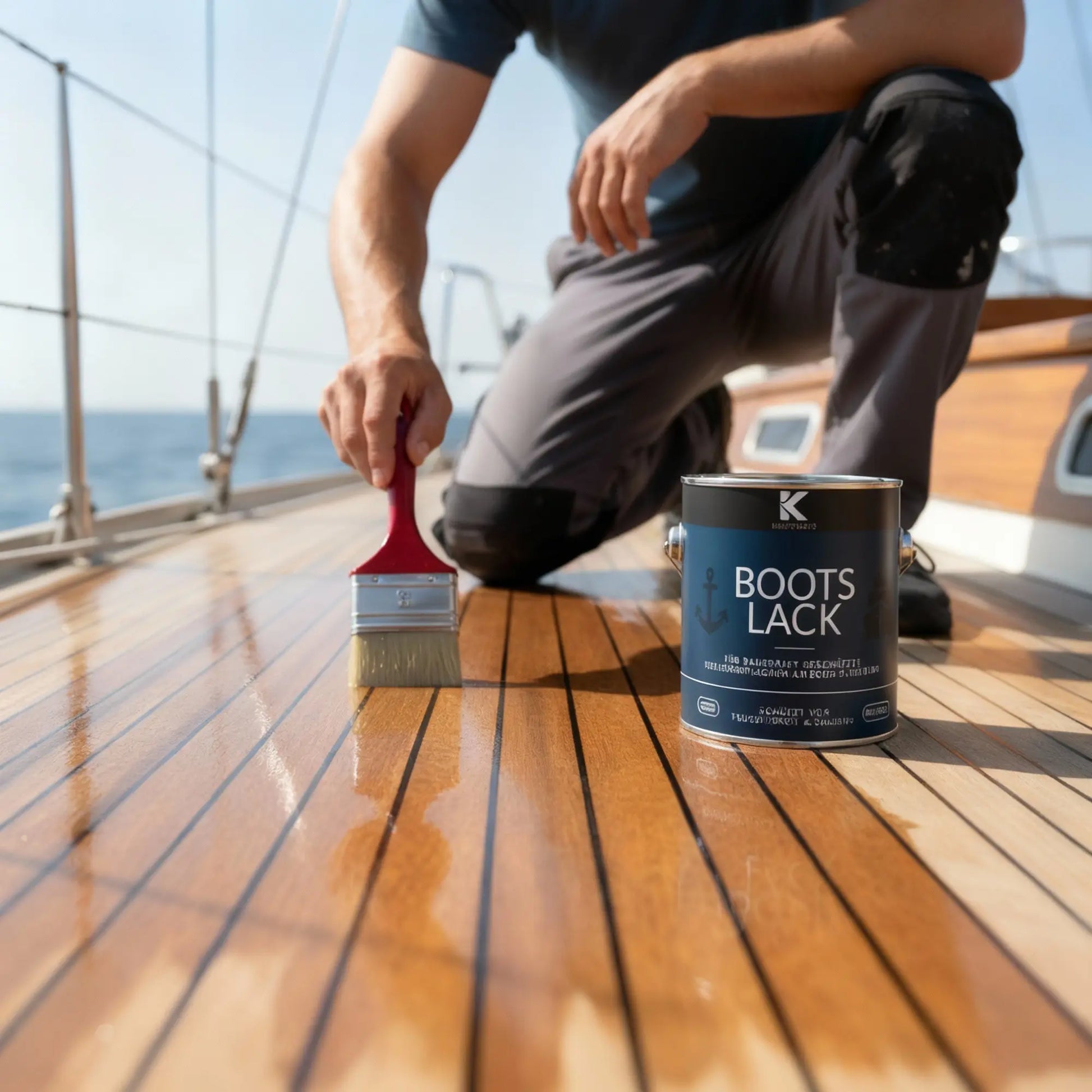 Kenzopaints Bootslack Holzsiegel Klarlack - Glänzend