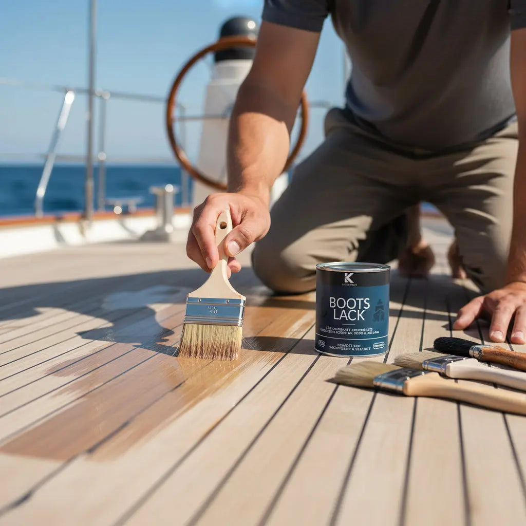 Kenzopaints Bootslack Holzsiegel Klarlack - Glänzend