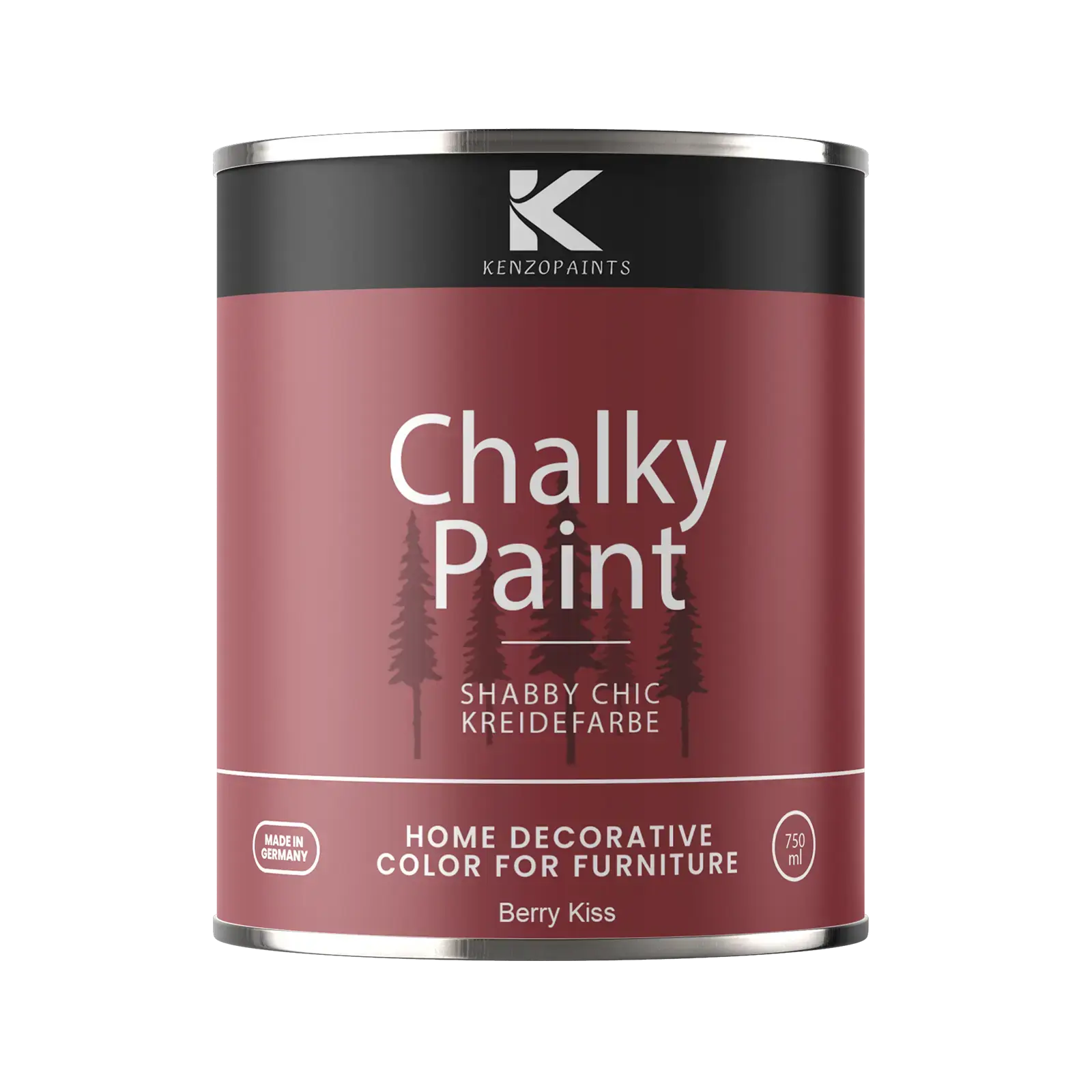 Kenzopaints Chalky Paint - Berry Kiss