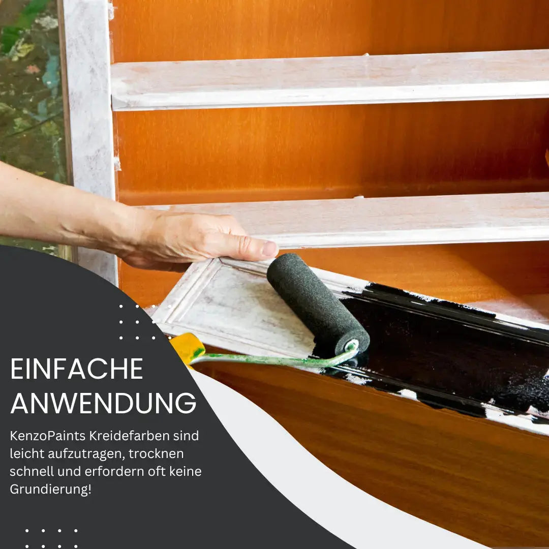 Kenzopaints Chalky Paint - Black Soul