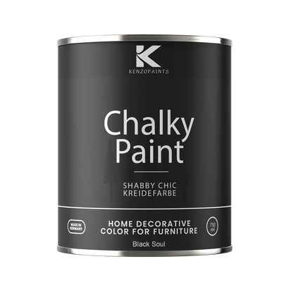 Kenzopaints Chalky Paint - Black Soul