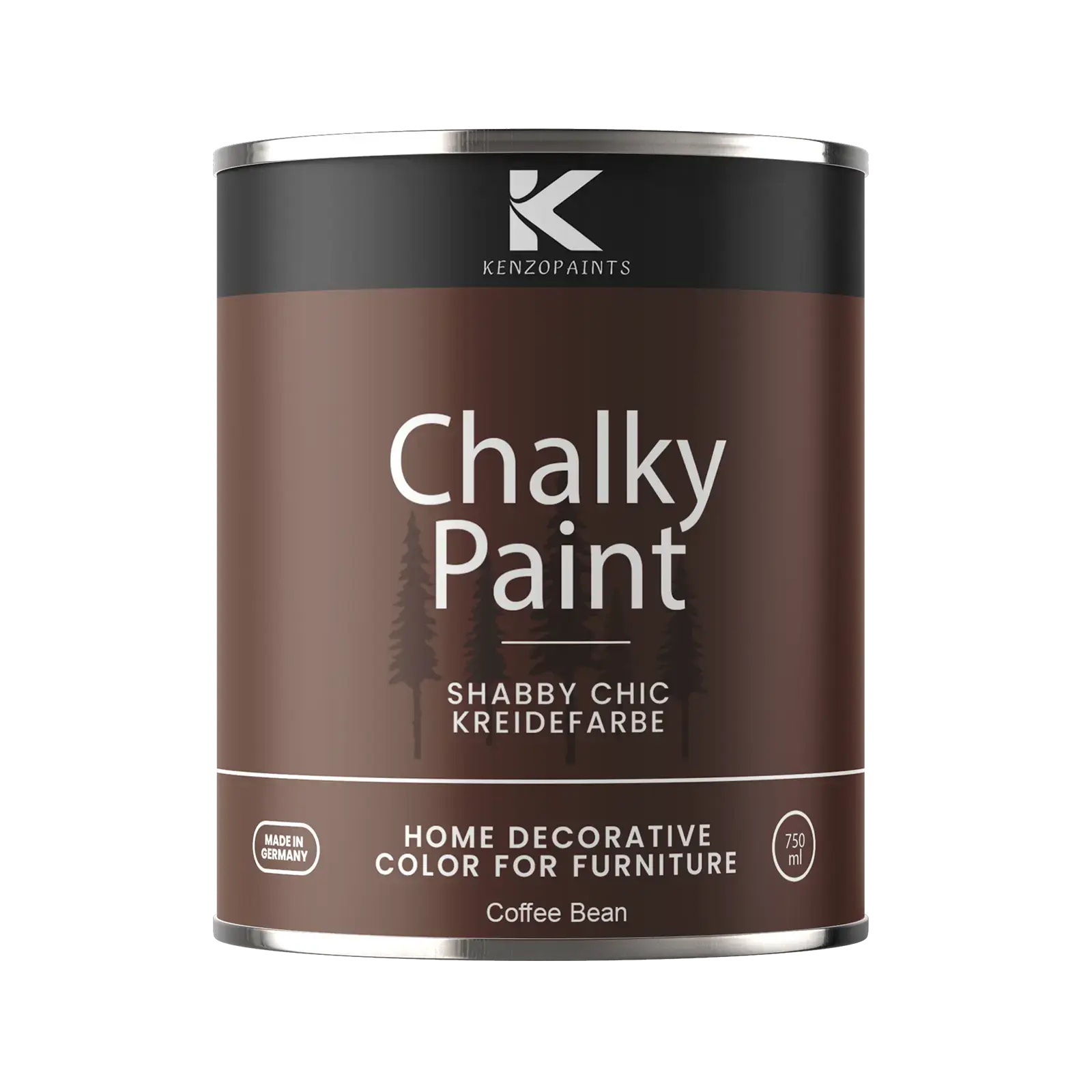 Kenzopaints Chalky Paint - Coffee Bean