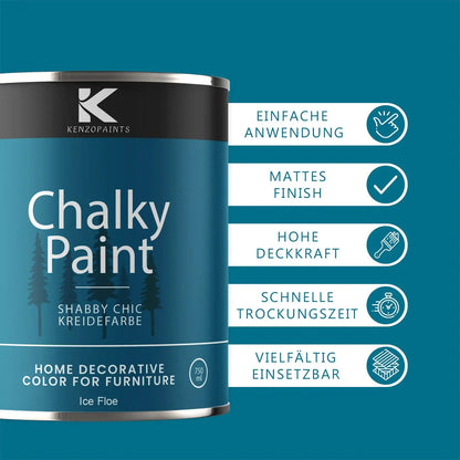 Kenzopaints Chalky Paint - Ice Floe