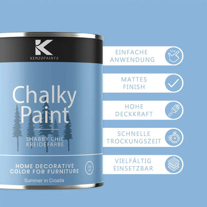 Kenzopaints Chalky Paint - Summer in Croatia