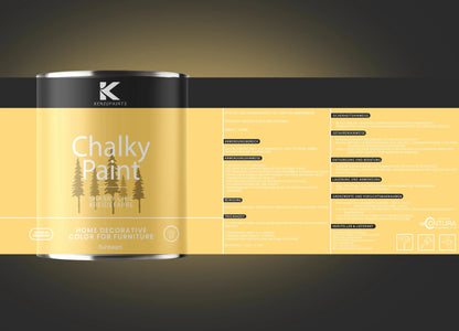 Kenzopaints Chalky Paint - Sunbeam
