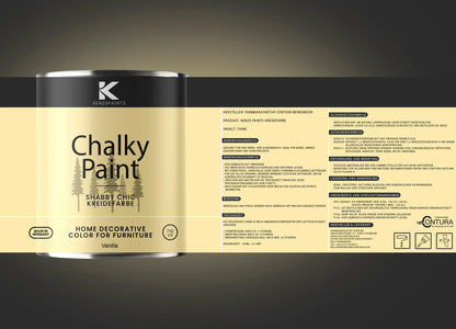 Kenzopaints Chalky Paint - Vanilla
