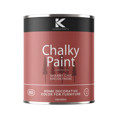 Kenzopaints Chalky Paint - Vermilion
