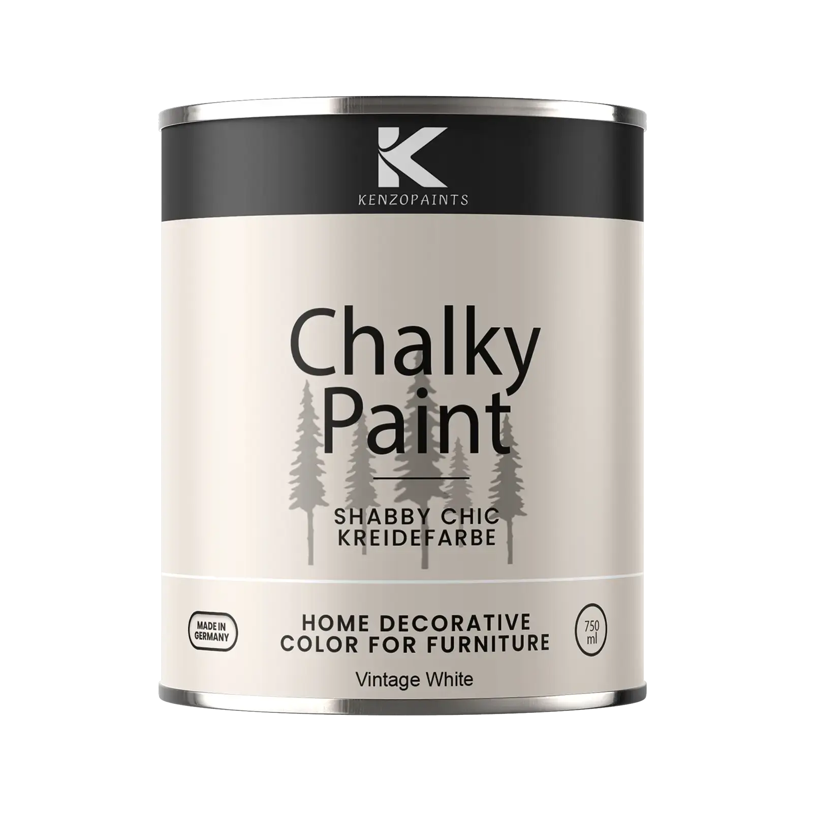 Kenzopaints Chalky Paint - Vintage White