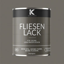 Kenzopaints Fliesenlack Fliesenfarbe - Quarzgrau (RAL 7039) Kenzopaints