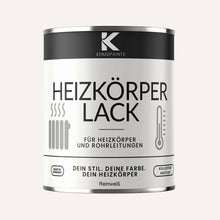 Kenzopaints Heizkörperlack Heizungslack - Reinweiß (RAL 9010) - Kenzopaints