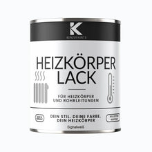 Kenzopaints Heizkörperlack Heizungslack - Signalweiß (RAL 9003) - Kenzopaints