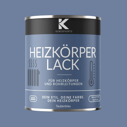 Kenzopaints Heizkörperlack Heizungslack - Taubenblau (RAL 5014) - Kenzopaints