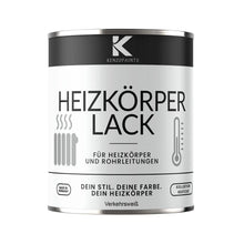 Kenzopaints Heizkörperlack Heizungslack - Verkehrsweiß (RAL 9016) Kenzopaints