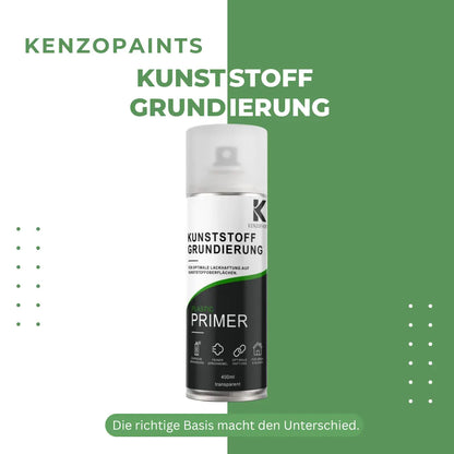 Kenzopaints Kunststoff-Grundierung Primer 400ml Transparent Kenzopaints