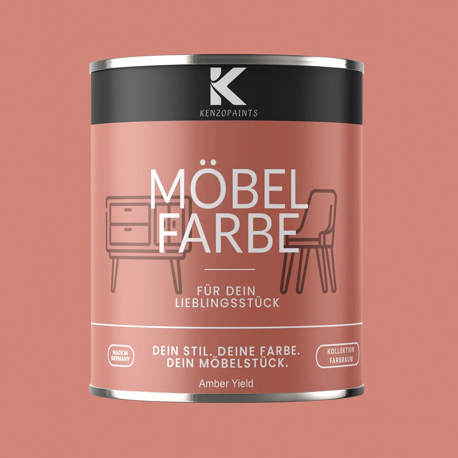 Kenzopaints Möbelfarbe - Amber Yield Kenzopaints