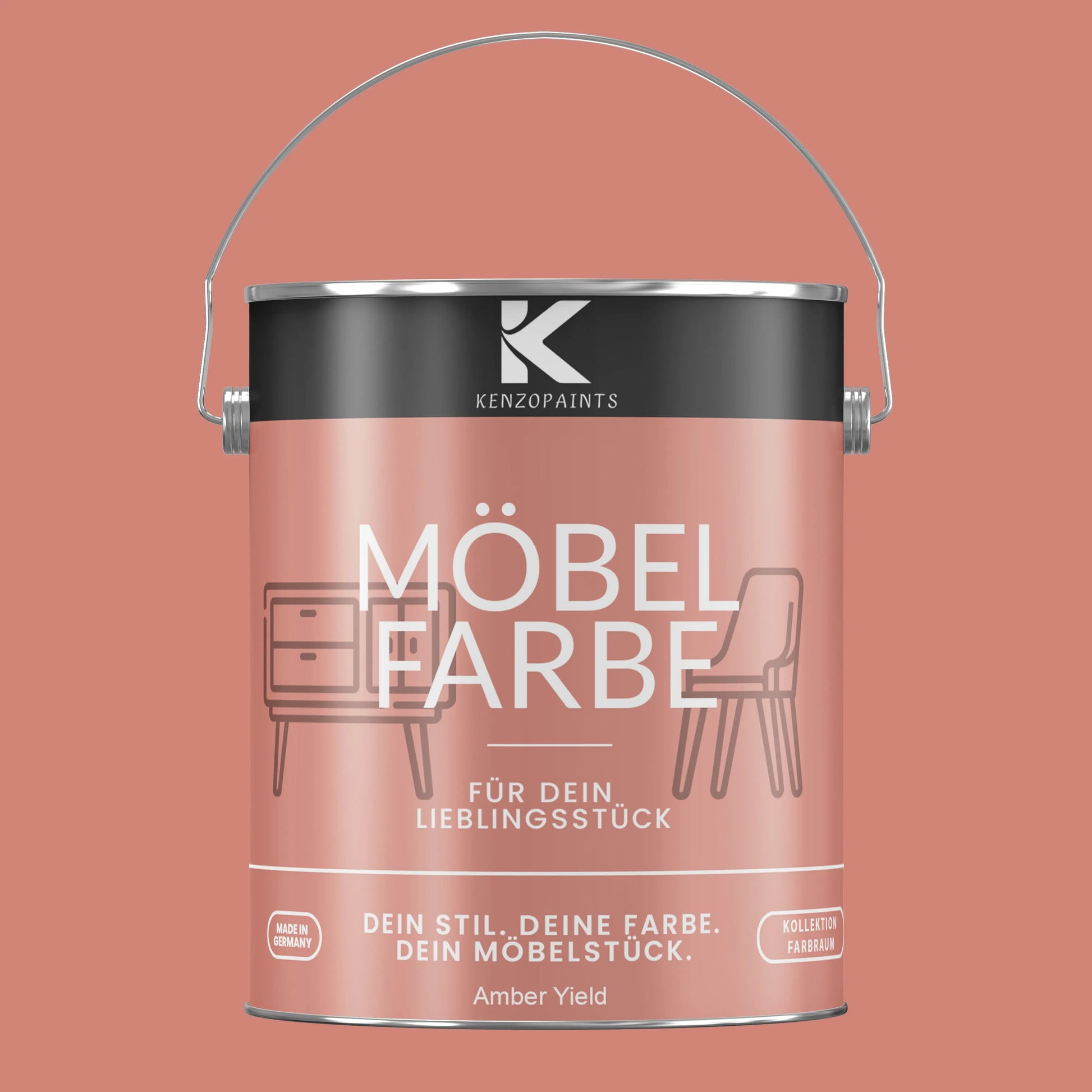 Kenzopaints Möbelfarbe - Amber Yield Kenzopaints