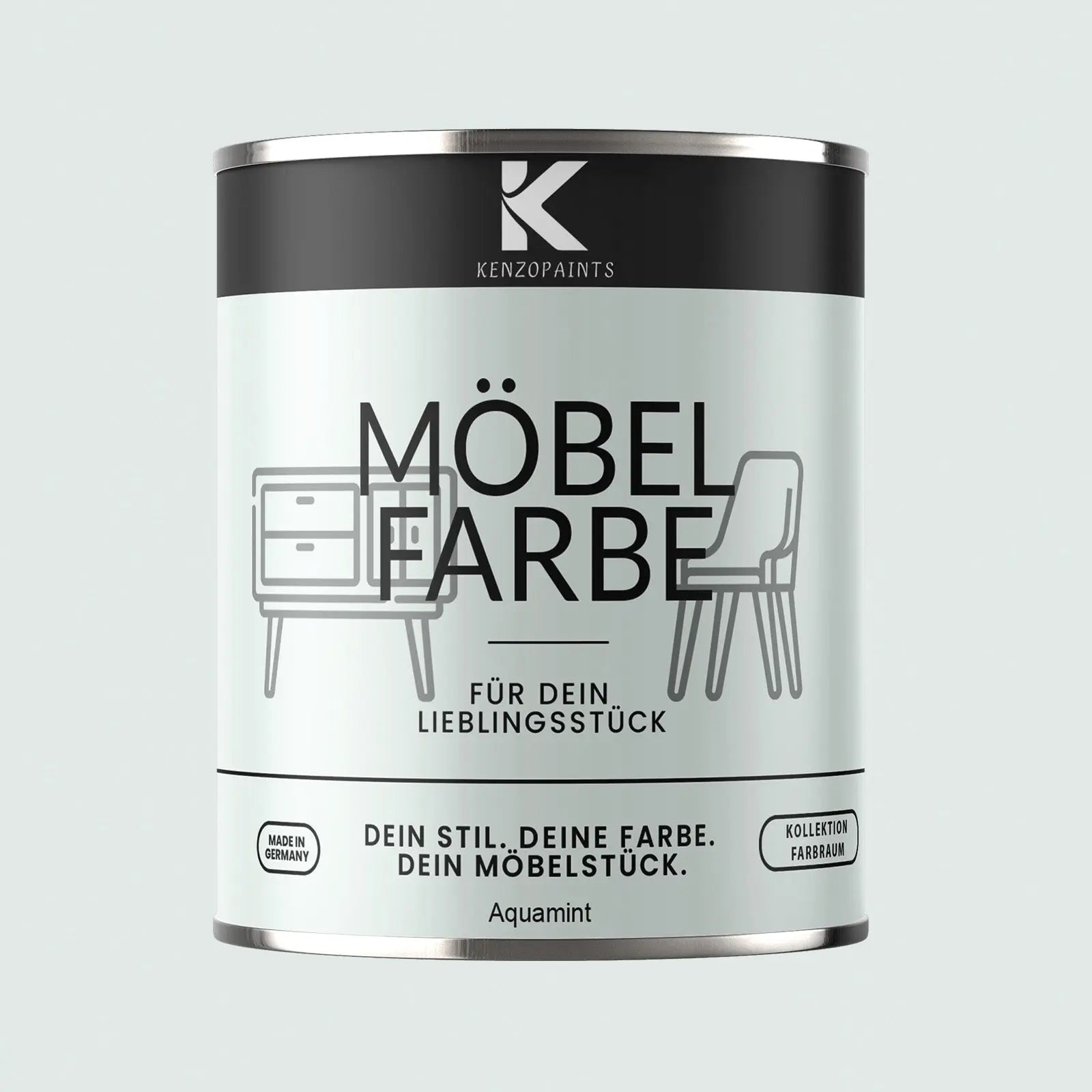 Kenzopaints Möbelfarbe - Aquamint Kenzopaints