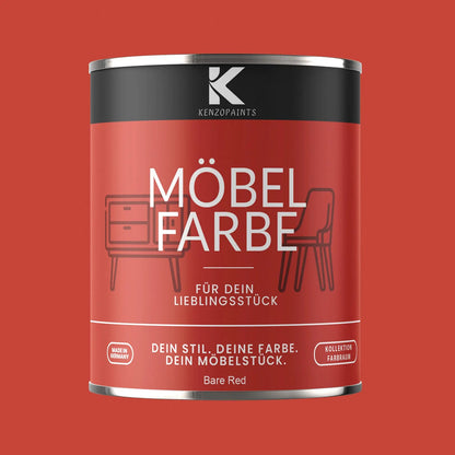 Kenzopaints Möbelfarbe - Bare Red Kenzopaints